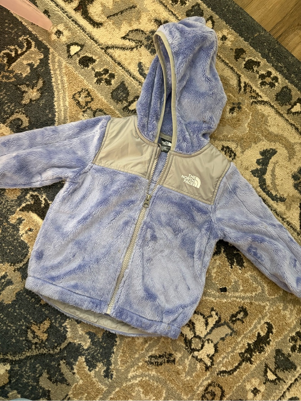 The North Face Kids' Lavender Fleece Hooded Jacket